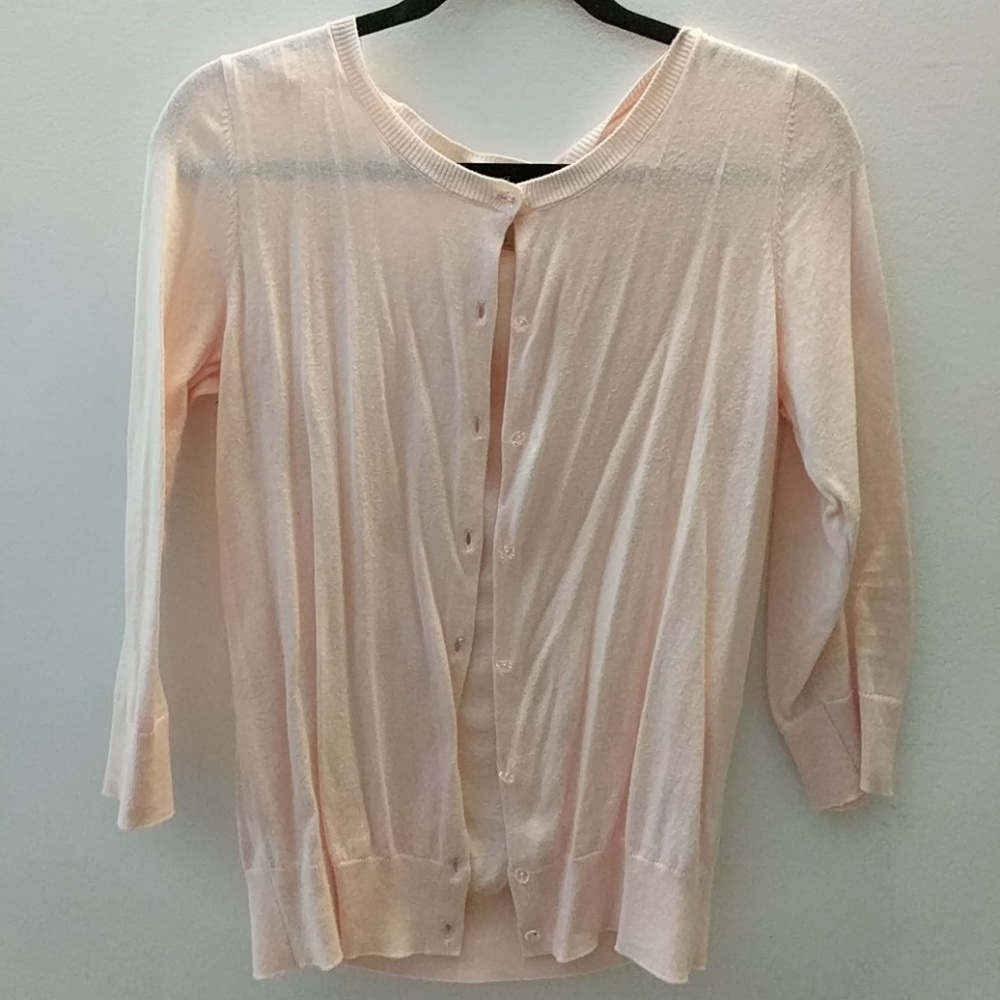 Ann taylor loft pink sweater